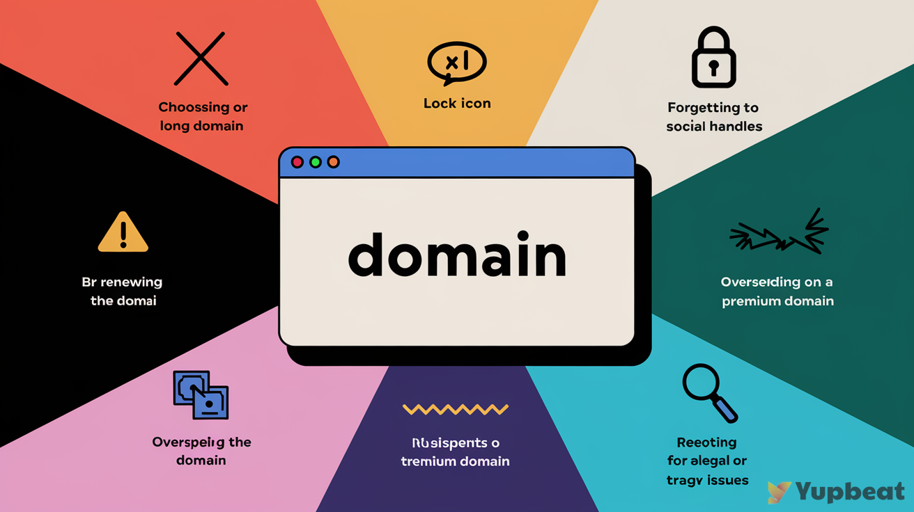 Major Startup Domain Name Mistakes to Avoid