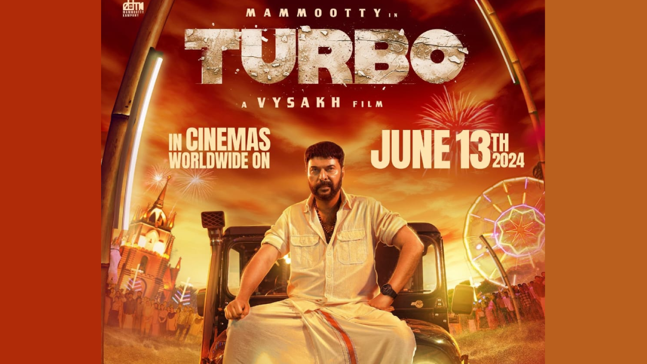 Mammootty's Turbo Release Date Announced