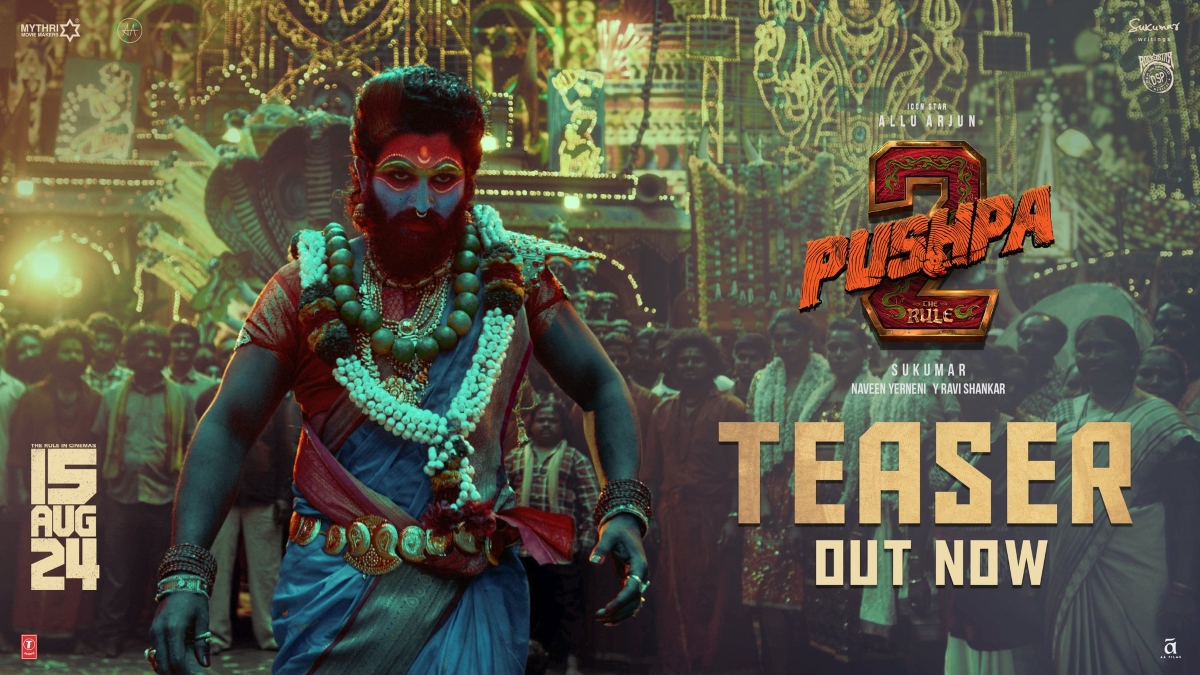 Pushpa 2 The Rule Teaser Released