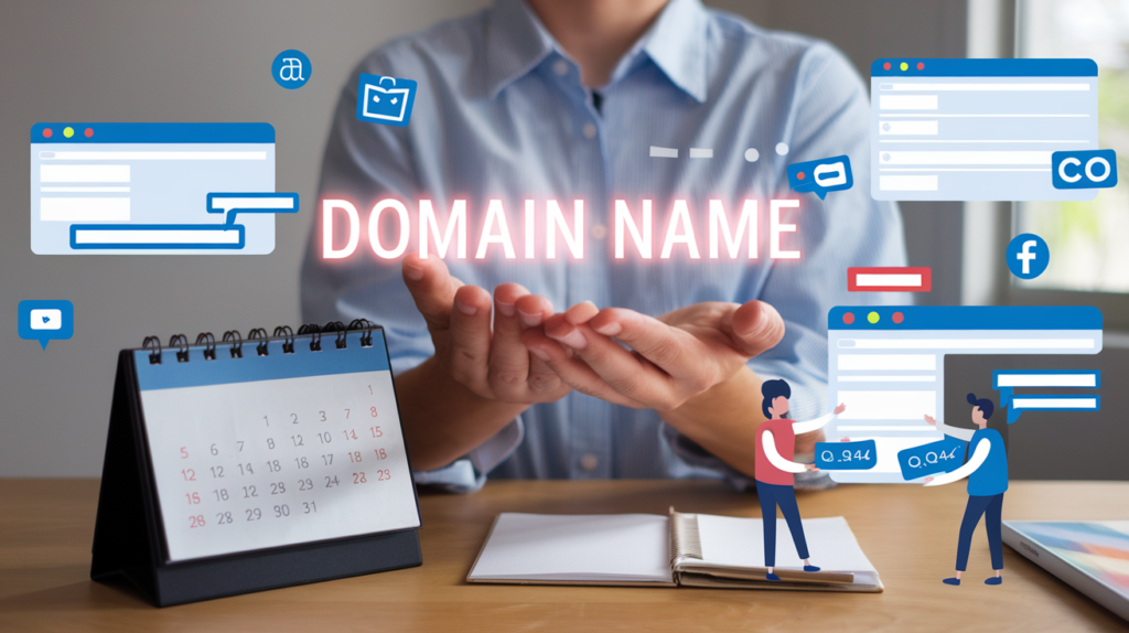 Domain Name and a Website