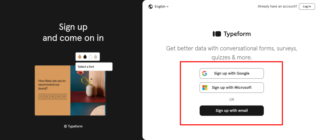 Sign-up-FREE-Typeform